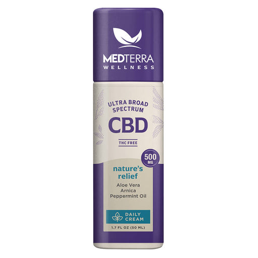 Medterra Wellness - CBD Topical - Natures Relief Cream - 500mg
