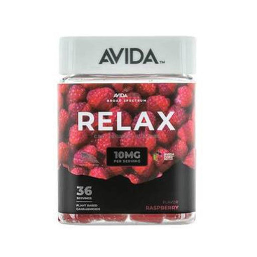 Avida CBD - CBD Edible - RELAX Raspberry Gummies - 10mg