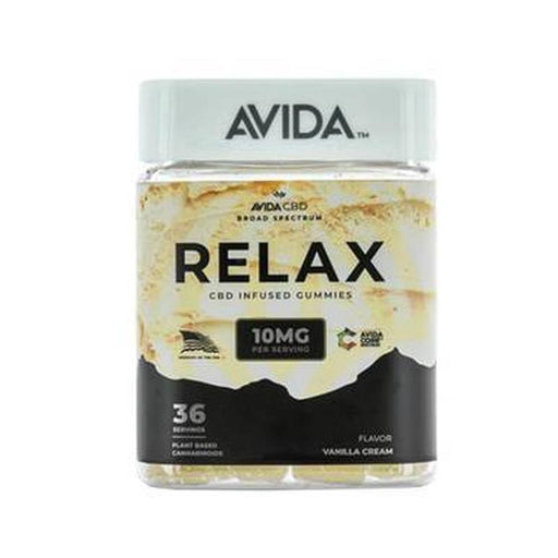 Avida CBD - CBD Edible - RELAX Vanilla Cream Gummies - 10mg