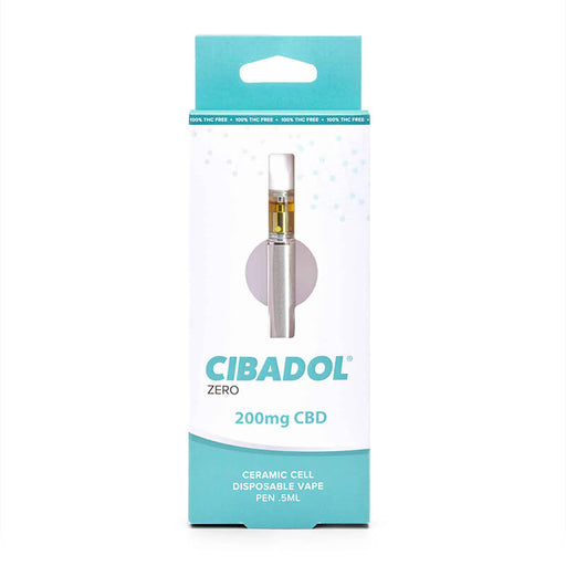Cibadol ZERO - CBD Vape Pen - 0.5ml Ceramic Cell - 200mg