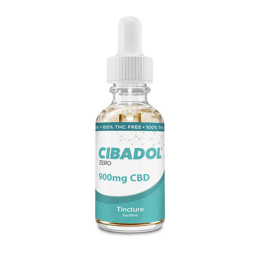 Cibadol ZERO - CBD Tincture - THC Free 1oz - 900mg