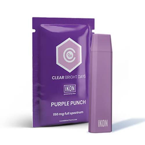 Clear Bright Days - CBD Device - iKON Purple Punch - 150mg