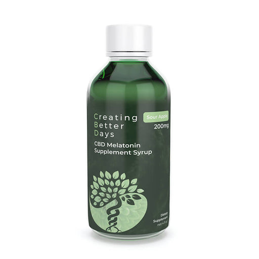 Creating Better Days - CBD Melatonin Syrup - Sour Apple - 200mg