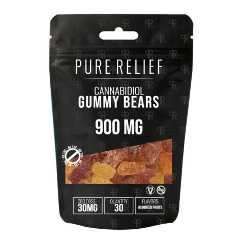 Pure Relief - CBD Edible - Daytime Hemp Gummies - 900mg
