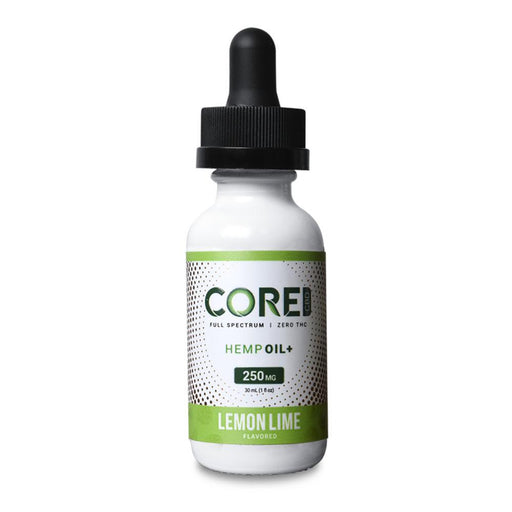 Core CBD - CBD Tincture Oil - Lemon Lime - 250mg