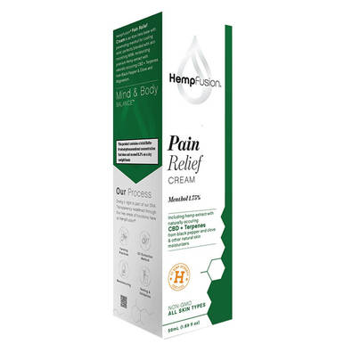 HempFusion - CBD Topical - Pain Relief Cream - 60mg
