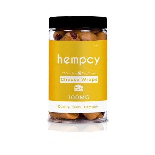 Hempcy - CBD Pet Edible - Cheese Wraps - 100mg