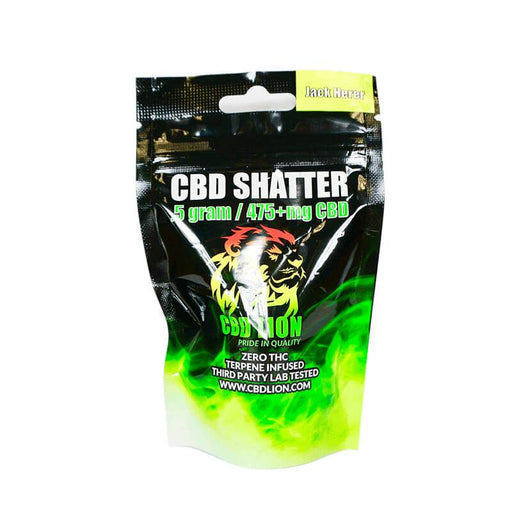 CBD Lion - CBD Concentrate - Jack Herer Shatter - 0.5 Gram