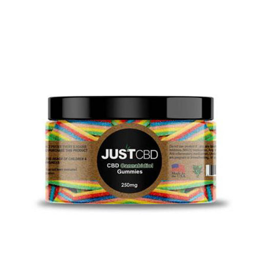 JustCBD - CBD Edible - Rainbow Ribbons Gummies - 10mg