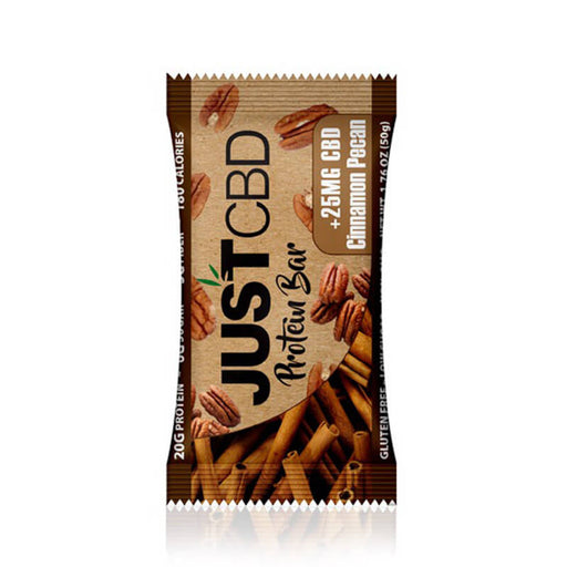JustCBD - CBD Edible - Cinnamon Pecan Protein Bar - 25mg