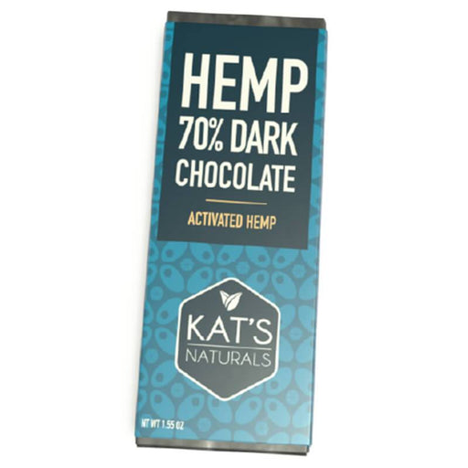 Kat's Naturals - Hemp Edible - Dark Chocolate Hemp Bar