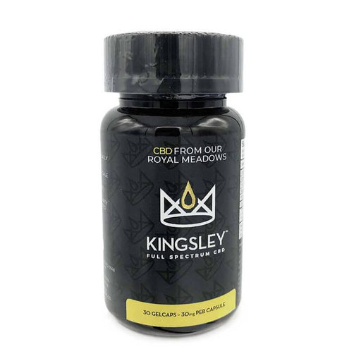 Kingsley - CBD Soft Gels - Full Spectrum Gelcaps 30 Count - 900mg
