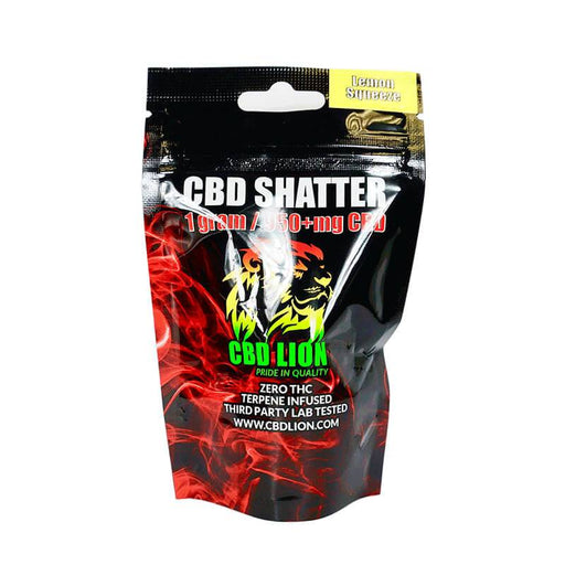 CBD Lion - CBD Concentrate - Lemon Squeeze Shatter - 1 Gram
