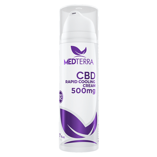 Medterra - CBD Topical - Rapid Cooling Cream 1.7 fl oz - 250mg-500mg