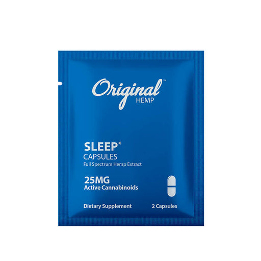Original Hemp - CBD Capsule - Sleep 2 Pack - 25mg