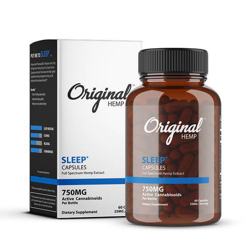Original Hemp - CBD Capsule - Sleep Melatonin - 750mg