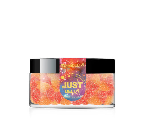 JustCBD - Delta 8 Edible - Peach Rings Gummies - 250mg