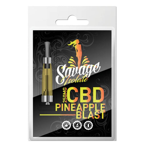 Savage - CBD Vape Cartridge - Pineapple Blast - 250mg