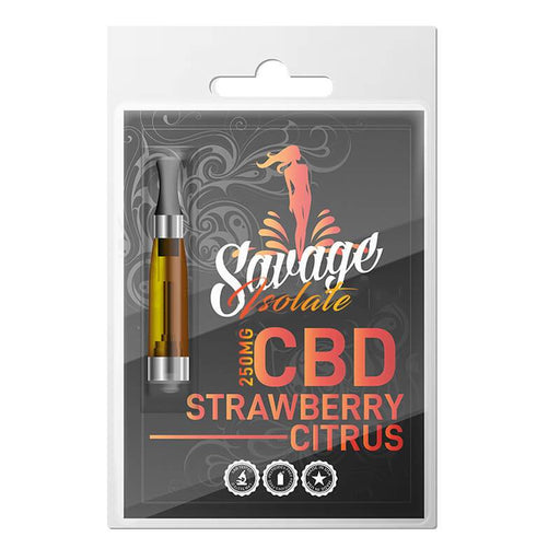 Savage - CBD Vape Cartridge - Strawberry Citrus - 250mg