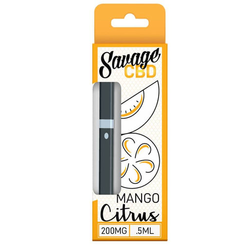 Savage - Disposable CBD Vape - Mango Citrus - 200mg