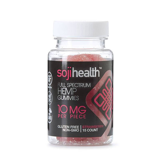 Soji Health - CBD Edible - Strawberry Gummies - 15pc-10mg