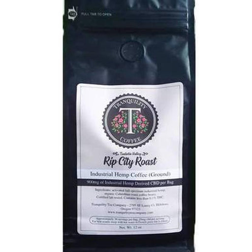 Tranquility Tea Company - CBD Coffee - Rip City Roast - 900mg