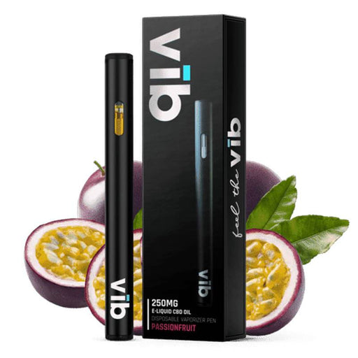vīb CBD - CBD Device - Passion Fruit Revive Disposable Vape Pen - 250mg