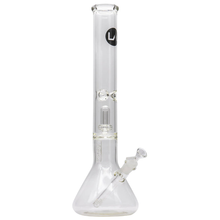 LA Pipes 5mm Thick Beaker Bong with Showerhead Perc