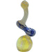 LA Pipes Fumed Sherlock Bubbler - The Rake Bubb
