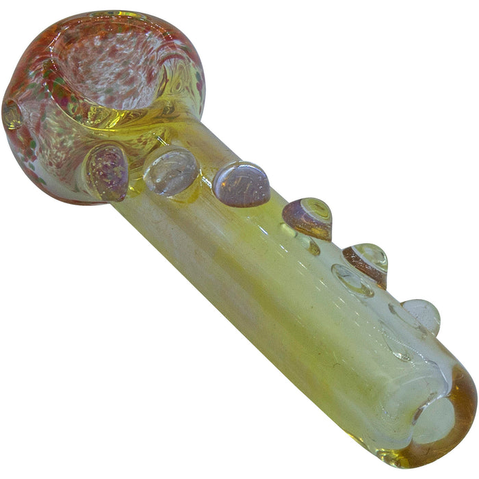 LA Pipes Silver Fumed Mini Spoon - The Razorback