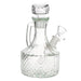 SeshGear Textured Vintage Glass Bong - 6.5" / 14mm F / Clear