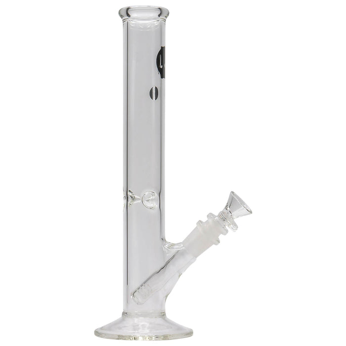 LA Pipes 12" Clear Straight Bong