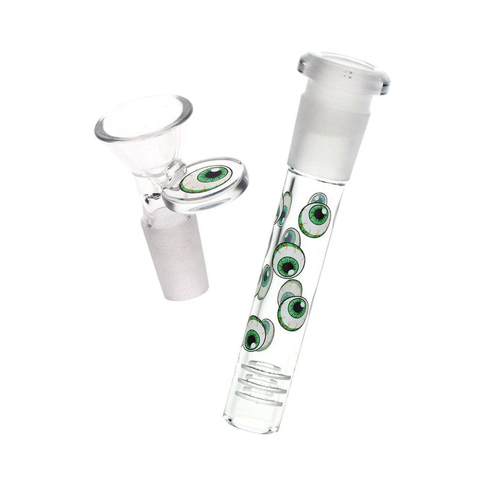 Pulsar Scary Kitty Beaker Glass Bong - 8.5" / 14mm F