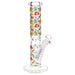 Pulsar Design Series Straight Tube Glass Bong - Flower Vision / 12" / 14mm F