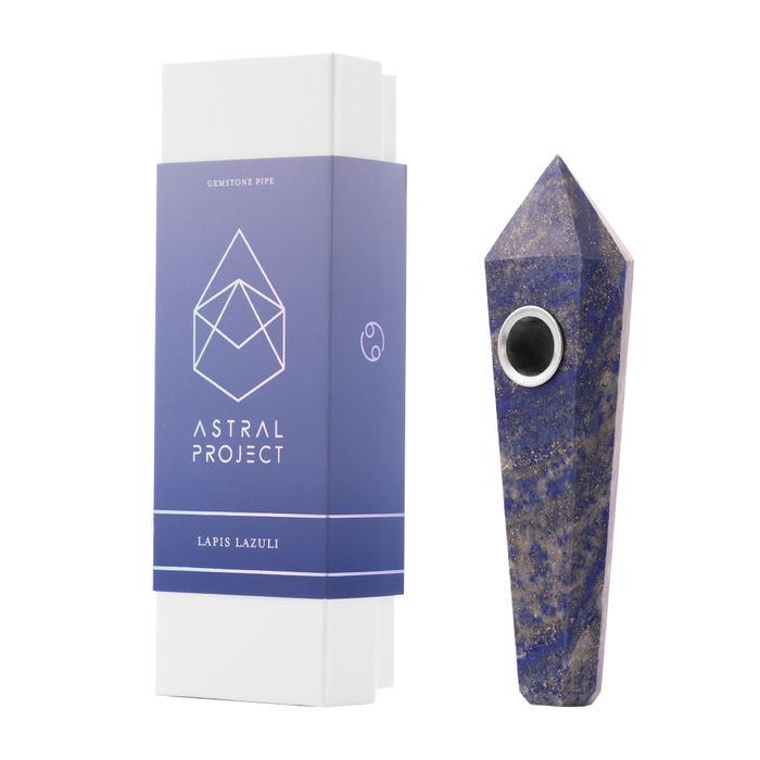 Astral Project Gemstone Hand Pipe