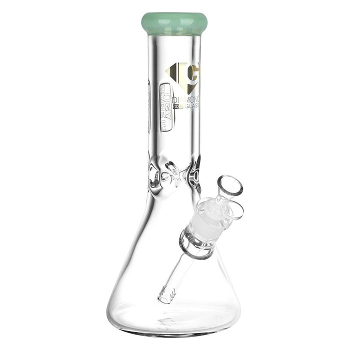 Diamond Glass American Made Beaker Bong