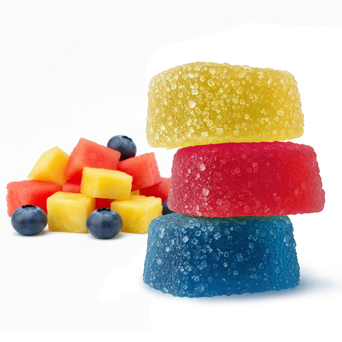 Chill Extreme Delta 8 + Delta 9 Gummies Mixed Fruits 150mg (30 Count) gummies