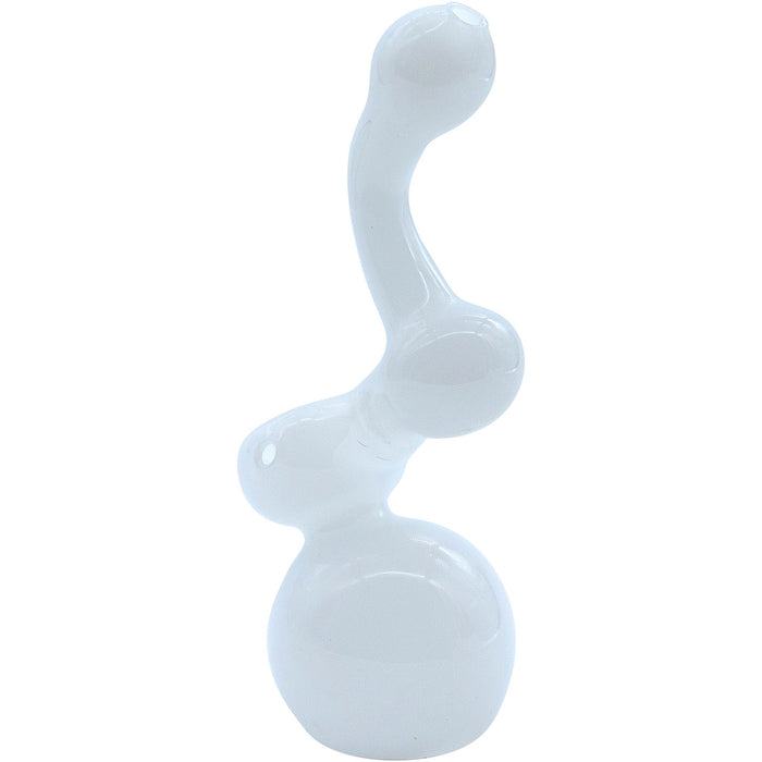 LA Pipes Glass Sherlock Pipe - The Ivory Sherlock