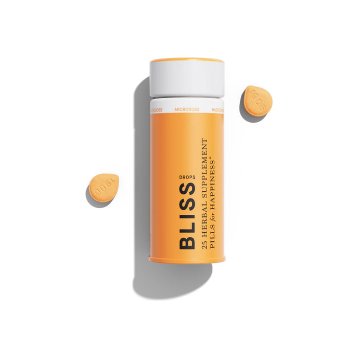 1906 Bliss Drops 2mg THC and 5mg CBD Pills 25 Count tin
