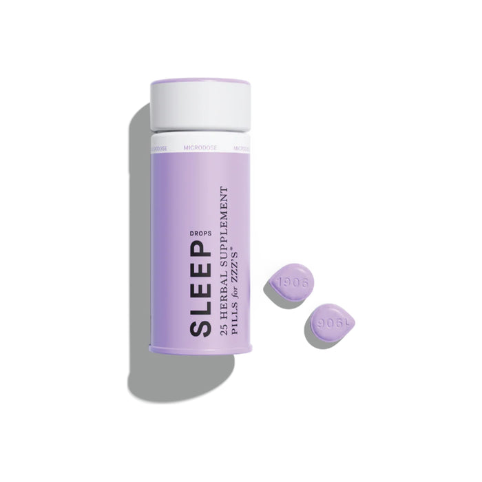 1906 Sleep Drops 2mg THC 5mg CBD and 2mg CBN Pills 25 Count tin