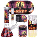 Pulsar Halloween House Beaker Glass Bong Smokers Kit - 8" / 14mm F