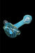 LA Pipes Glass Spoon Pipe - The Spiral Marble Head