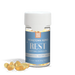 Hometown Hero Rest Delta 8 + CBN + CBD Capsules (25mg to 50mg) | CBDdatabase.com