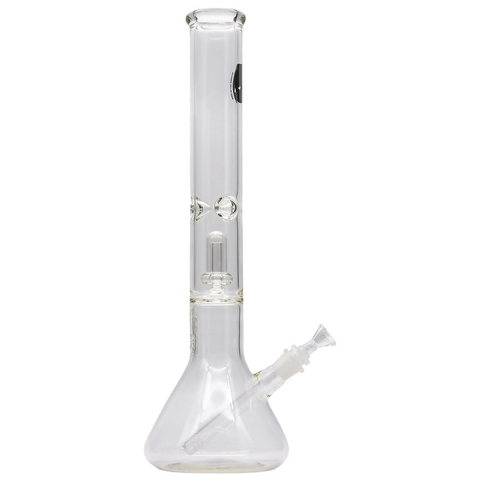 LA Pipes 5mm Thick Beaker Bong with Showerhead Perc