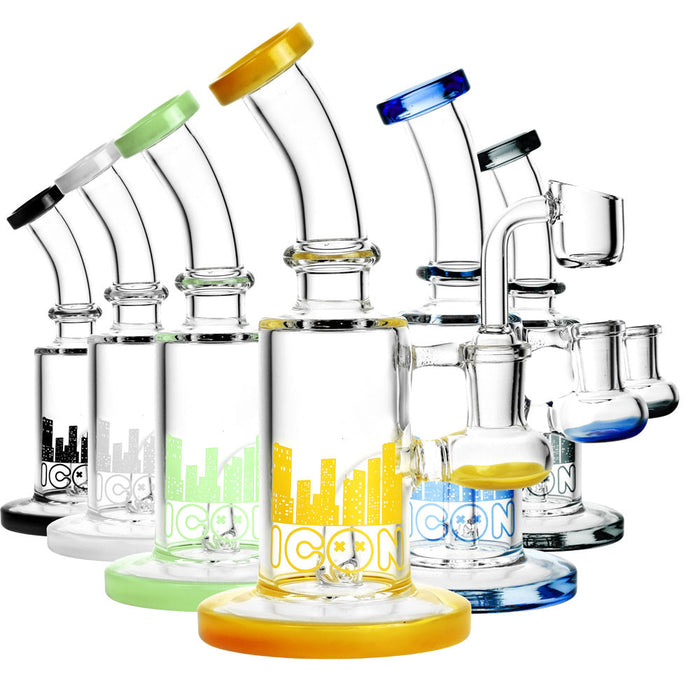 Diamond Glass Icon 'Hobbit" Dab Rig