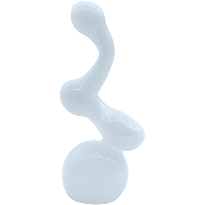 LA Pipes Glass Sherlock Pipe - The Ivory Sherlock