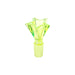 Pulsar Star Power Glass Bong - 6.5" / 14mm F / Green