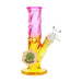 SeshGear Twist Ombre Straight Tube Glass Bong | 7.75" | 14mm F