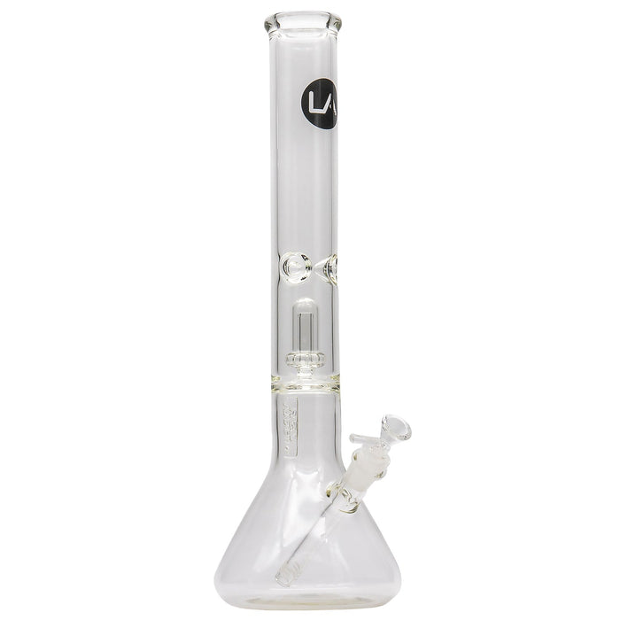 LA Pipes 5mm Thick Beaker Bong with Showerhead Perc