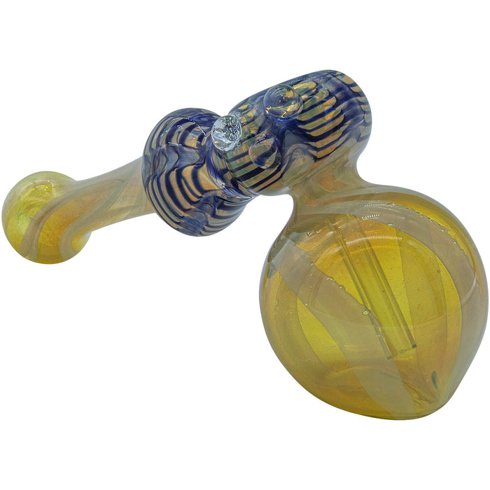 LA Pipes Fumed Hammer Pipe - The Raked Hammer